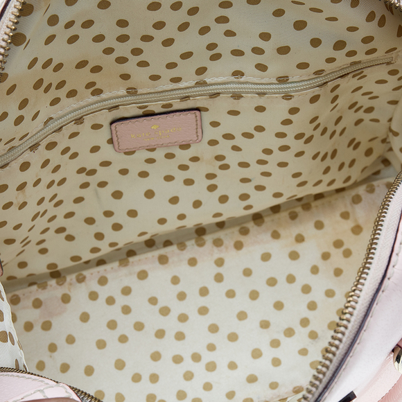 KATE SPADE Pink Leather Wellesley Alessa Satchel - Picture 7 of 9